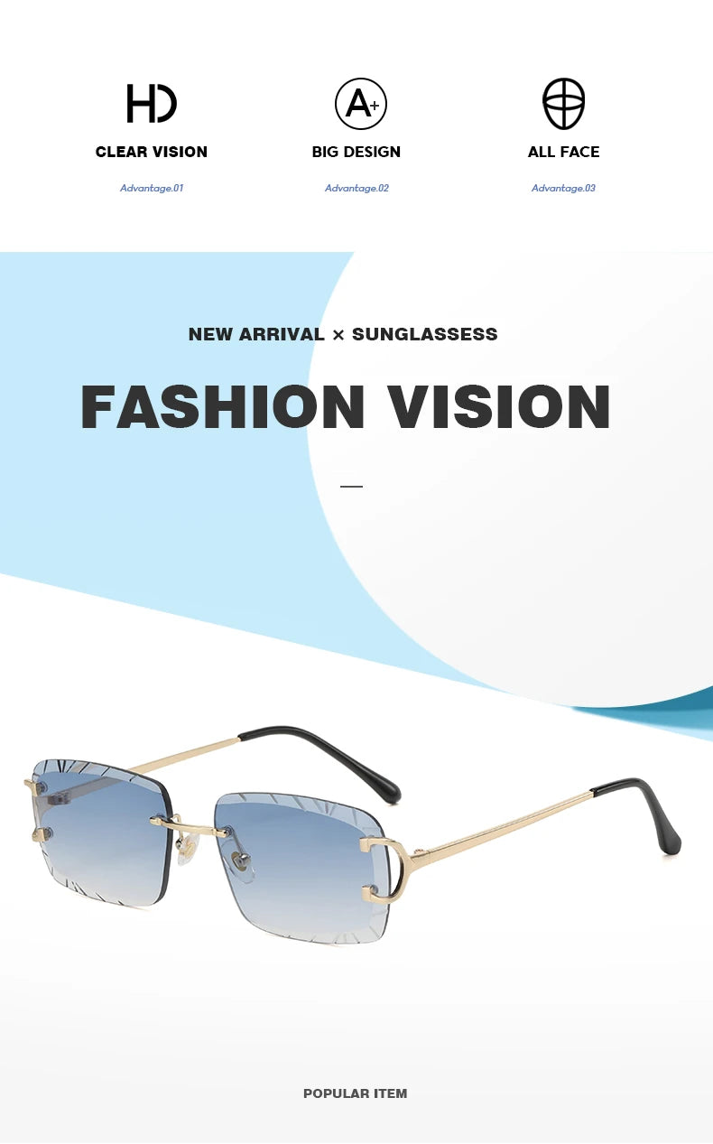 Sunglasses with tinted glass